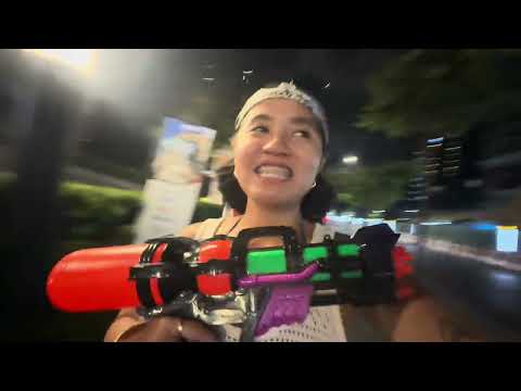 Final Day of Songkran Festival in Pattaya - Sanctuary of Tru