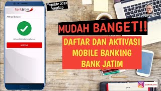 Update 2022!!, Cara Mudah Daftar dan Aktivasi Bank Jatim Mobile Lengkap | Jconnect screenshot 1
