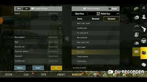 NEW QUICK CHAT SETTINGS FOR PUBG MOBILE