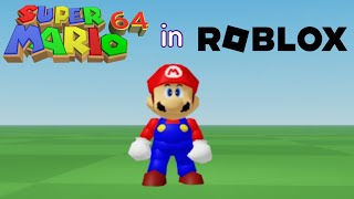 How to make a realistic super mario 64 avatar!