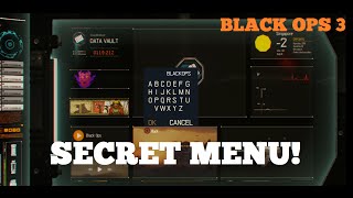 Call of Duty: Black Ops 3 - Secret Menu Found in Campaign