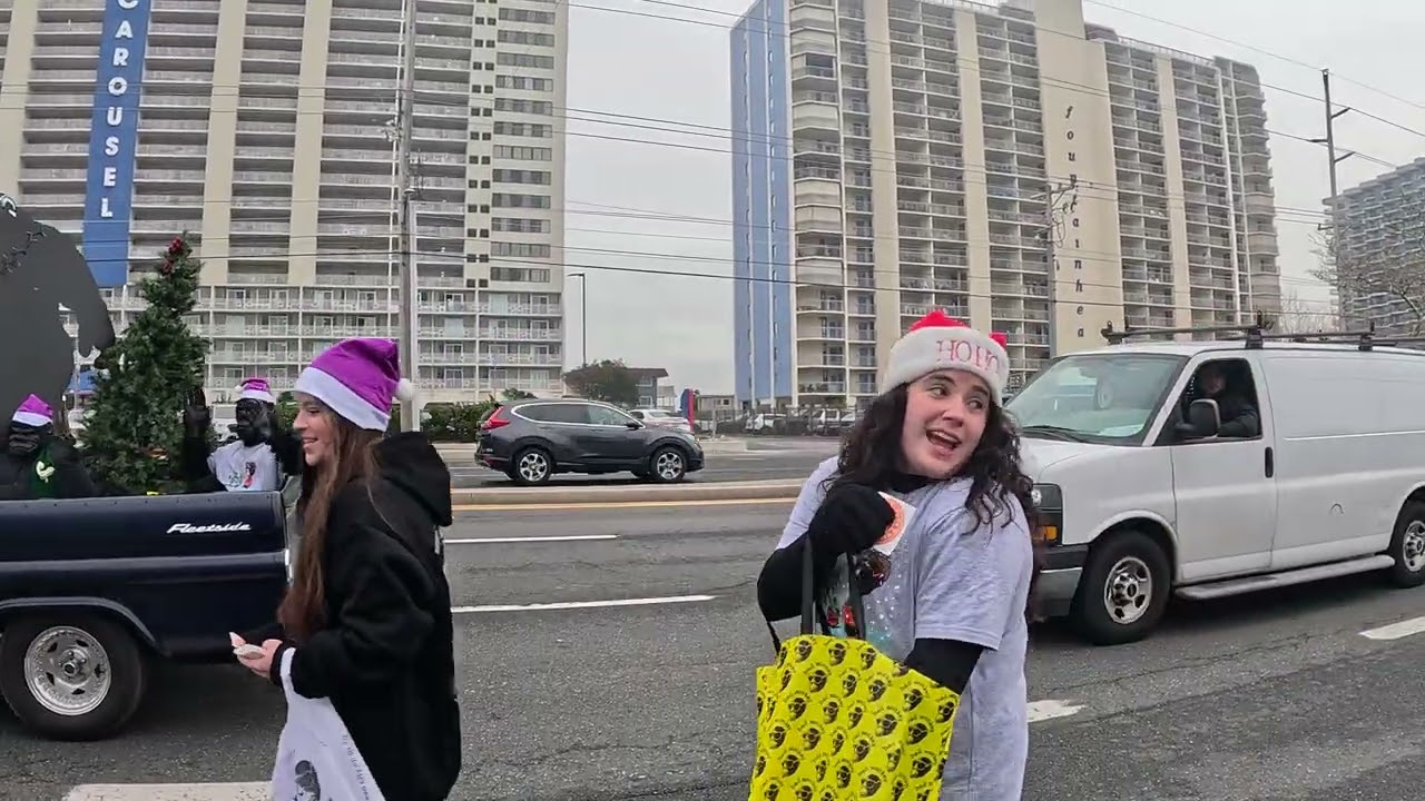 OC Parade 2025 Part 2 🎅 Floats, Lights & Holiday Madness!