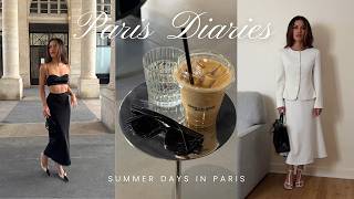 PARIS DIARIES | Chic Summer Outfits, Cute Cafés, Events & Everyday Life in Paris