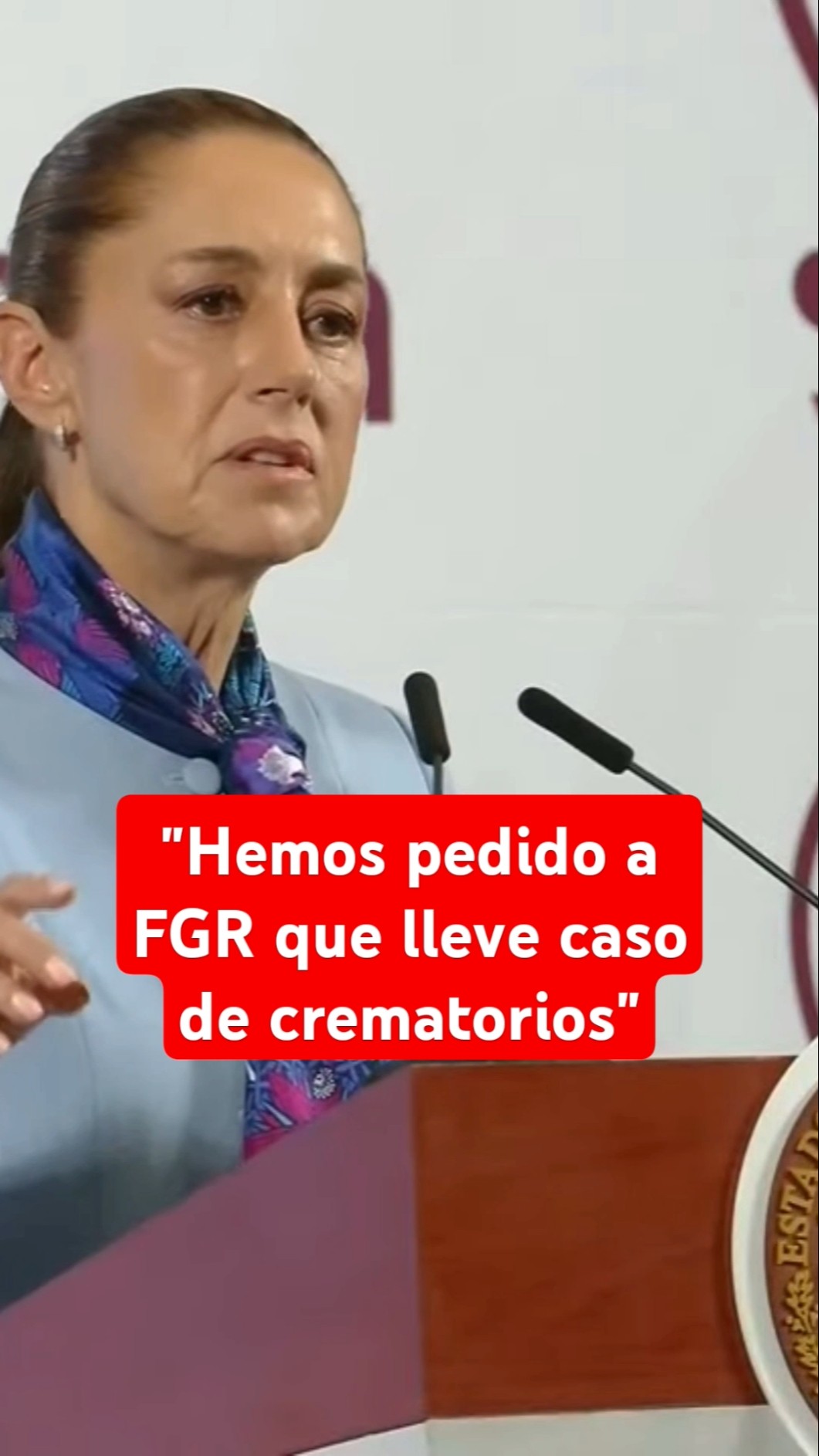 Sheinbaum ya pidió a FGR que lleve caso de crematorios clandestinos en Jalisco