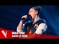 Slimane  dans le noir  martina  ko  the voice belgique