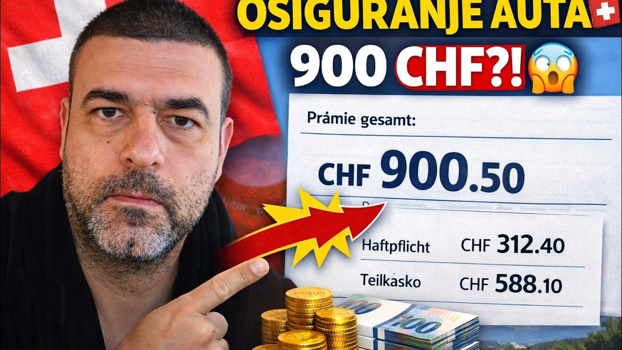 Istina o osiguranju auta u Švajcarskoj 🇨🇭 koliko stvarno košta?
