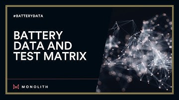 Raw Battery Data & Test Matrix | Monolith AI Webinar