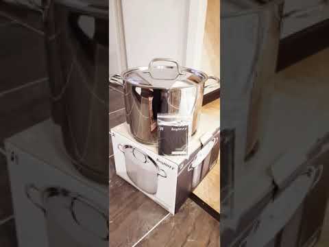 КАСТРЮЛЯ BERGHOFF С КРЫШКОЙ 26СМ 10Л 4491000