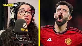 Man UTD Fan Angelina Kelly BELIEVES Bruno Fernandes Is KEY To Man United's Future Success! 👀🔥