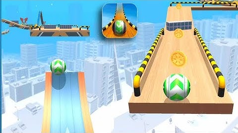 Sky Rolling Ball 3D - Gameplay Walkthrough (iOS, Android) Update Level 25-27