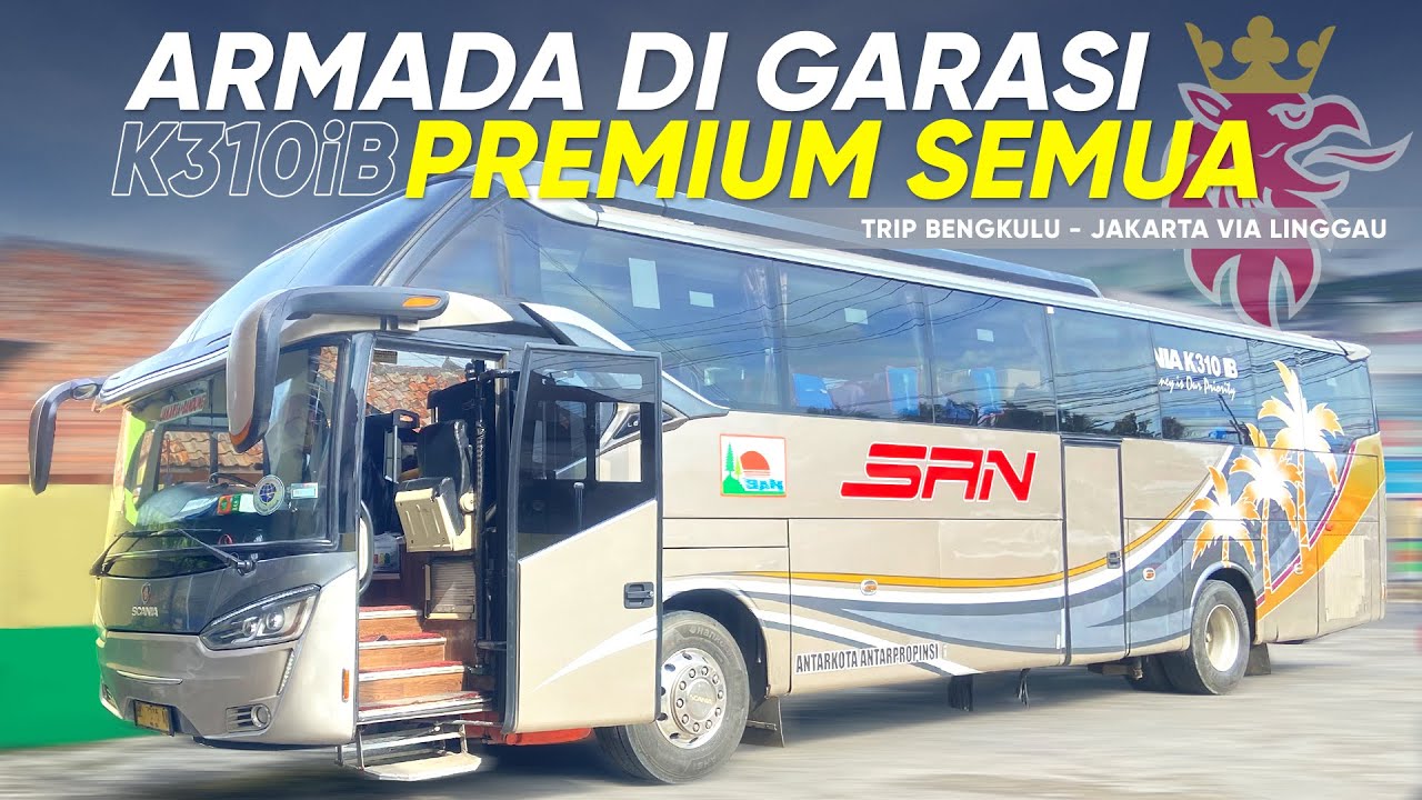 SILIWANGI ANTAR NUSA BISNYA PREMIUM SEMUA || TRIP PO SAN BENGKULU - JAKARTA VIA LINGGAU [PART 1]