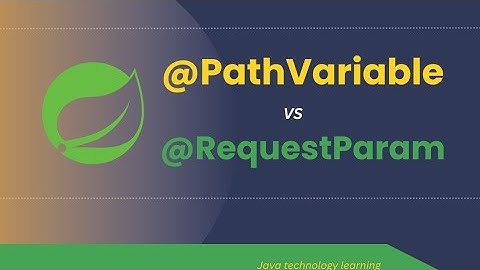 @PathVariable vs @RequestParam in Spring Boot | Real-time Example & Code Explained