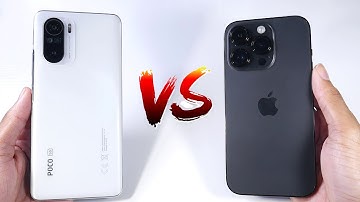 POCO F3 VS iPhone 14 Pro! (Cameras, Speed Test, Display & Speakers)