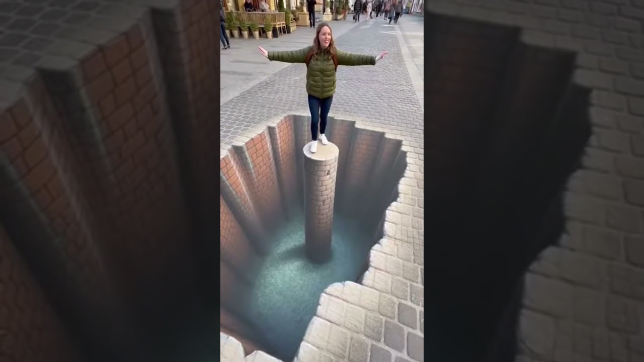 Reality or Illusion? Mind-Blowing 3D Street Art Compilation! 🎨🚶‍♂️ 