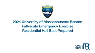 UMB Office of Public Safety: Active Shooter 2024: Be Prepared: Residence Hall East Recap Video