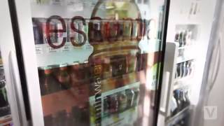 V-Studio LCD Transparent Cooler Door video