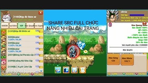 SHARE SRC NRO FULL CHỨC NĂNG NHIỀU CẢI TRANG , CÓ BDKB, DHVT, CDRD...
