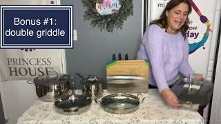 Princess House stainless steel nonstick package