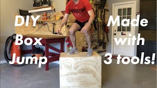 Making a DIY Plywood Box Jump | Simple Build with 3 tools