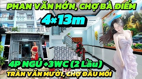 Nhà hóc môn:Giảm Mạnh 500tr-Gần đường Phan Văn Hớn, chợ Bà Điểm #nhahocmon