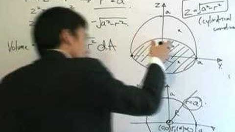 Multiple Integrals 15: Volume of Sphere in Polar Coordinate