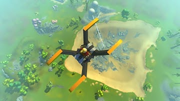 Scrap Mechanic - Stable Aircraft (no glitches, no stabilizers)