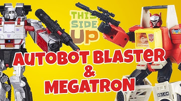 Leader Class Autobot Blaster and Megatron by Hasbro | Toy Unboxing Reviews | Kids Toy Review