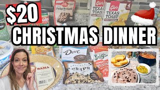 HOW TO CREATE A COMPLETE CHRISTMAS DINNER FROM THE DOLLAR TREE