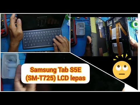 Samsung Tab S5E LCD terlepas, SM-T725 lcd detached #Tab_S5E