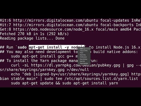 Upgrade node.js to 16.x version