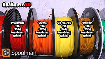 Spoolman Filament Inventory Database - How to get started & Filament usage tracking in Klipper