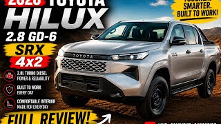 2026 Toyota Toyota Hilux 2.8 GD-6 SRX 4x2 review| price| competitors 