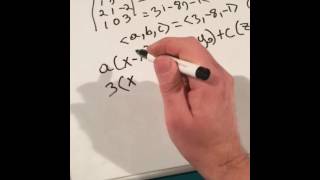 Calculus 3 problem which is actually very simple