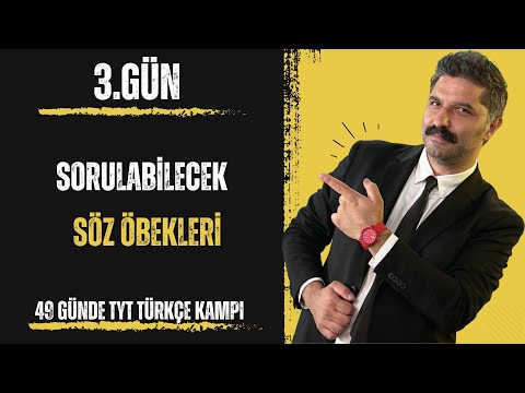 49 Günde TYT Türkçe Kampı / 3.GÜN / RÜŞTÜ HOCA