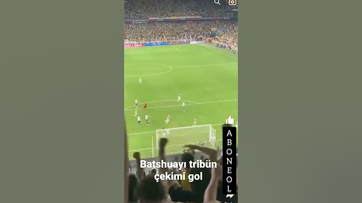 batshuayı Fenerbahçe'ye galibiyeti getiren gol