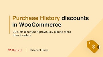 How to offer a Purchase History Based Discounts ( 20% off discount placed more than 3 orders)