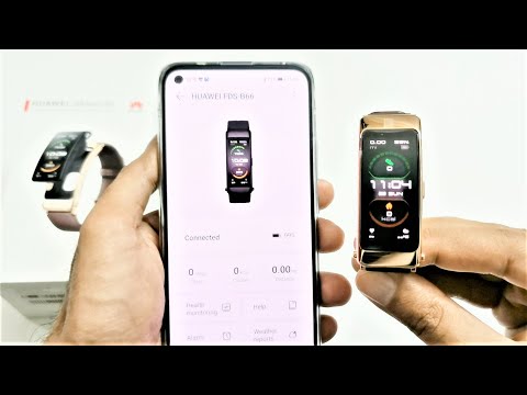 Huawei TalkBand B6 - How to Setup and Customize + Detailed Features Walkthrough