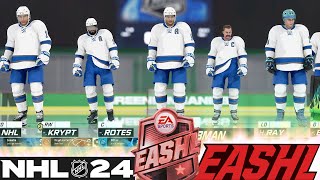 NHL 24 EASHL FIRST GAME FULL