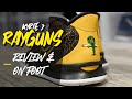 KYRIE 7 RAYGUNS REVIEW CLOSE UPS AND ON FEET