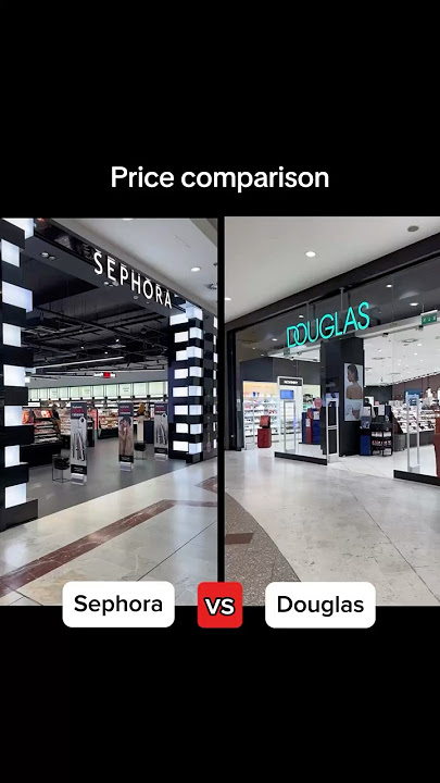 Is Douglas cheaper than Sephora? #sephora #douglas #haul #pricecomparison #makeup #beauty #skincare