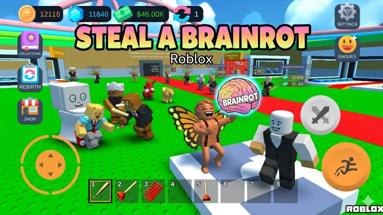 Steal a Meme: Italian Brainrot Gameplay | 2X Million Rots