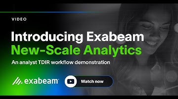 Introducing New-Scale Analytics - Analyst Workflow Demonstration