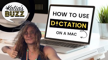 How to use DICTATION on a MAC