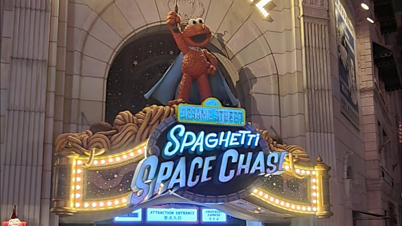 Spaghetti Space Module USS SG || Sesame Street Spaghetti Space Chase - YouTube