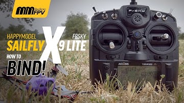 FrSky Taranis X9 Lite: Bind to Happymodel Sailfly-X