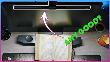 BenQ ScreenBar LED Desk Lamp -  Working From Home  Helps Eye Strain ?