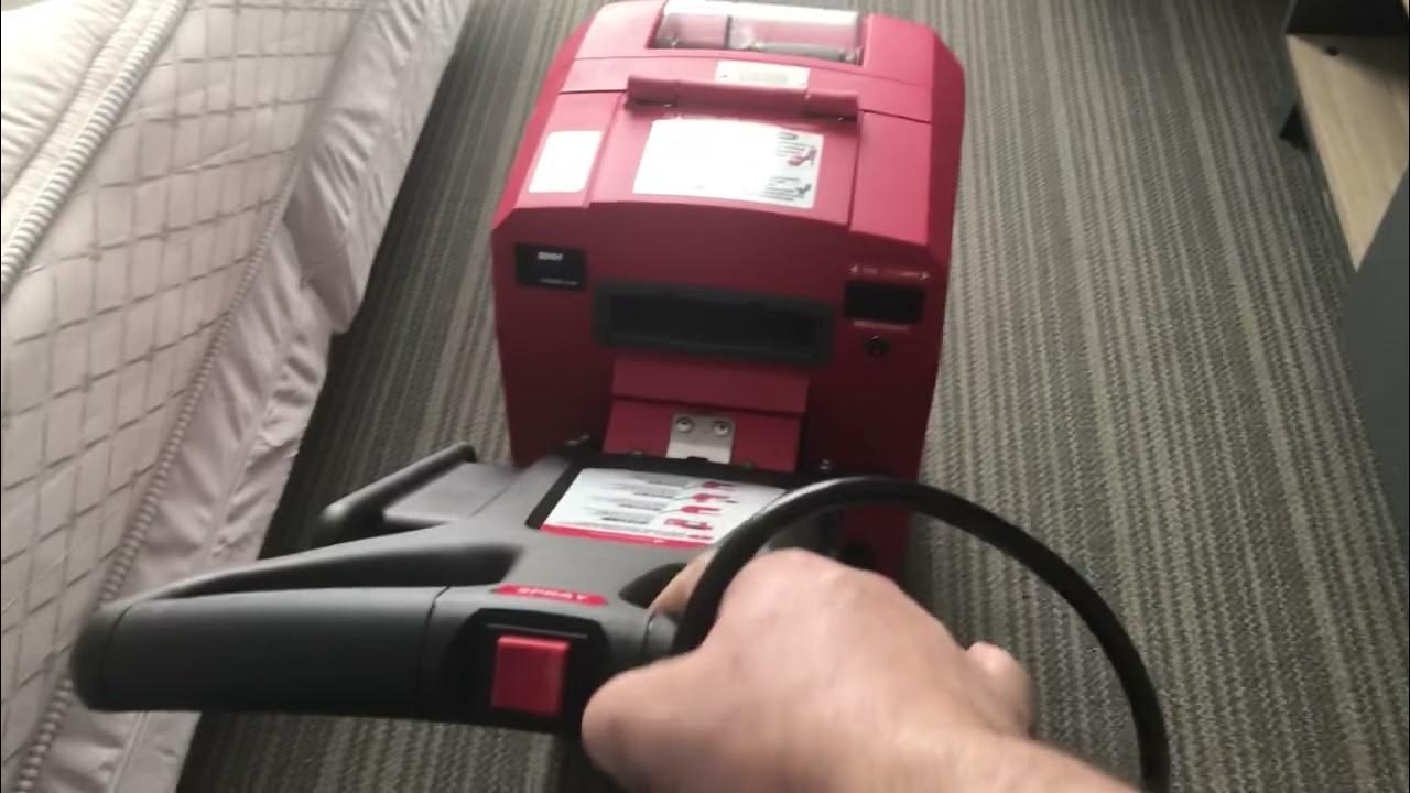 How to use rug doctor carpet cleaner YouTube