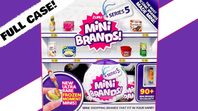 Mini Brands Series 4 Mystery Capsule Real Miniature Brands