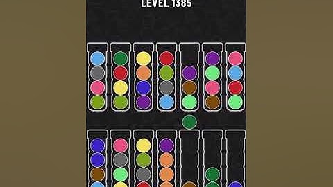 【Ball Sort Puzzle】Level.1385