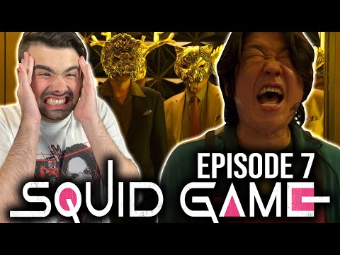 SQUID GAME EPISODE 7 REACTION!
